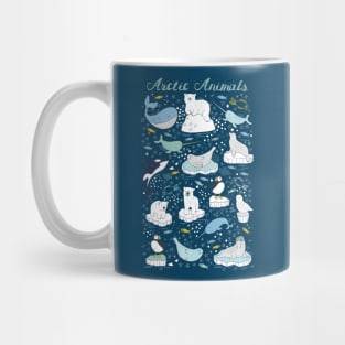 Arctic Animals - Cute arctic Animal design by Cecca Designs Mug